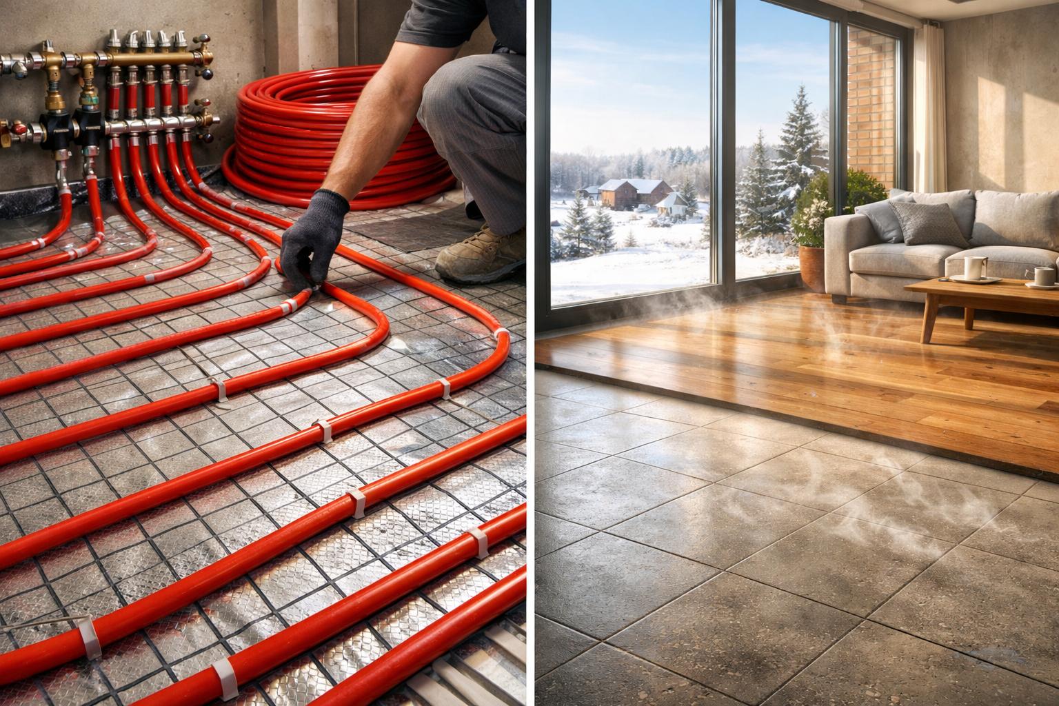 Преимущества теплого пола в Звенигороде — тепло, экономия и комфорт для вашего дома Преимущества теплого пола в Звенигороде — тепло, экономия и комфорт для вашего дома