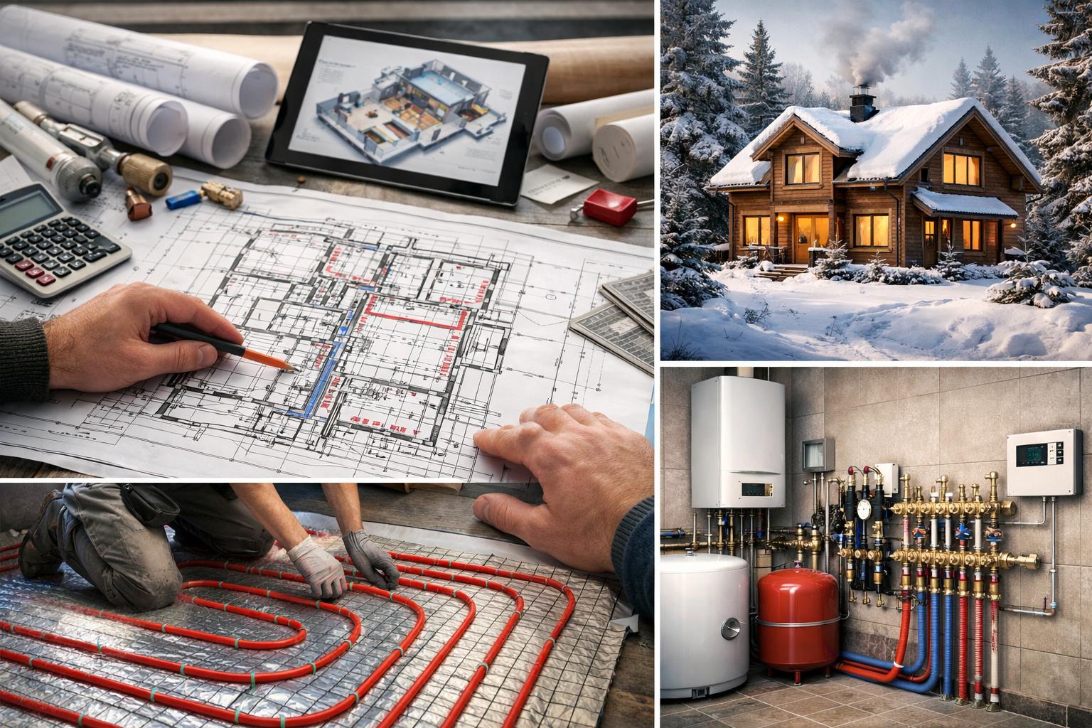 Комплексное проектирование отопления частного дома в Звенигороде — индивидуальные решения под подмосковный климат Комплексное проектирование отопления частного дома в Звенигороде — индивидуальные решения под подмосковный климат