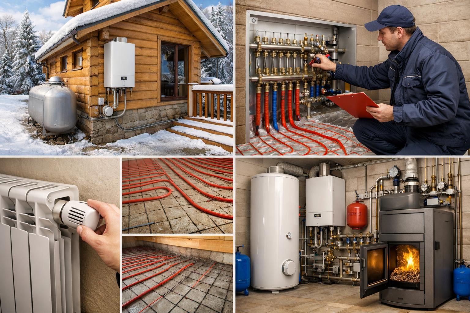 Комплексные решения отопления в доме в Звенигороде от «Звенигород — системы отопления водоснабжения» — звоните 8 495 744 67 74