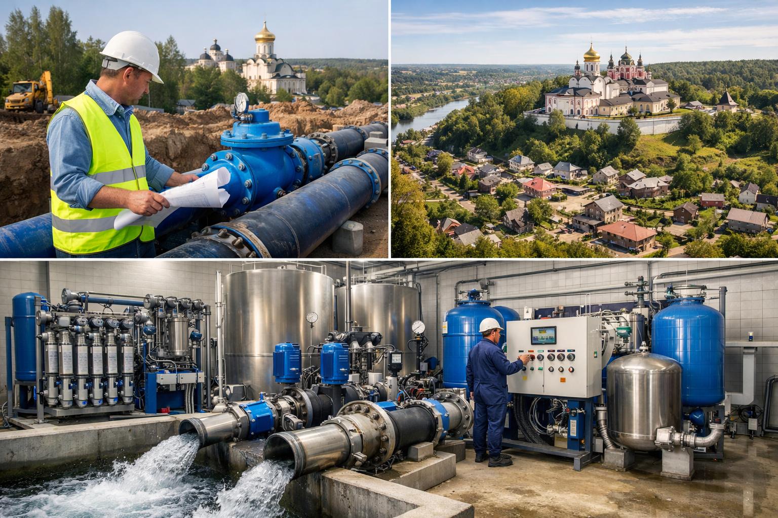 Комплексное проектирование водоснабжения в Звенигороде от «Звенигород - системы отопления водоснабжения 8 495 744 67 74» — под ключ и с гарантией