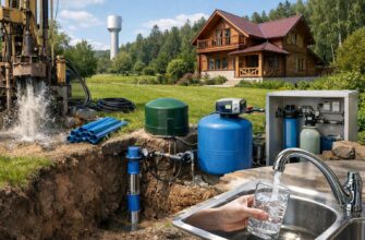 Автономное водоснабжение в Звенигороде