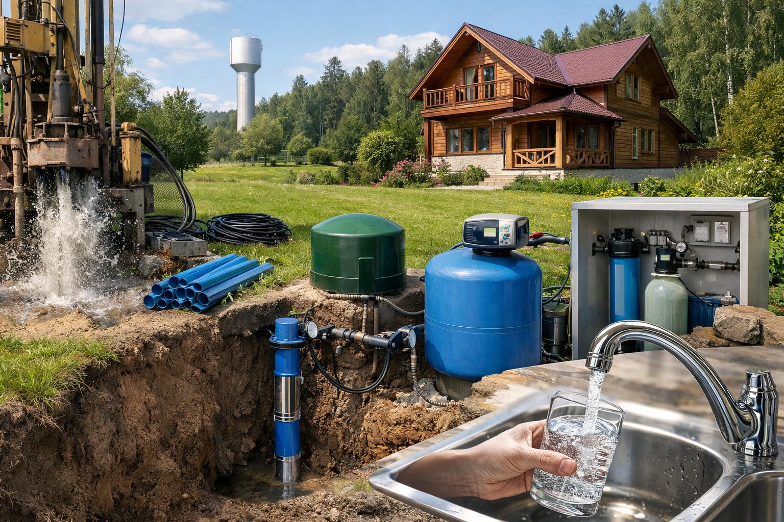 Почему автономное водоснабжение — идеальный выбор для дома в Звенигороде Почему автономное водоснабжение — идеальный выбор для дома в Звенигороде