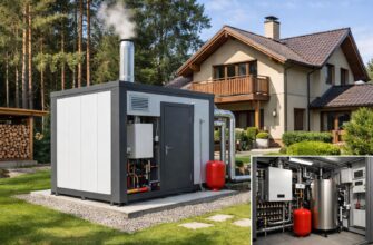 Звенигород: модульная котельная для частного дома