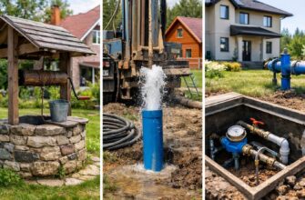 Индивидуальное водоснабжение частного дома в Звенигороде