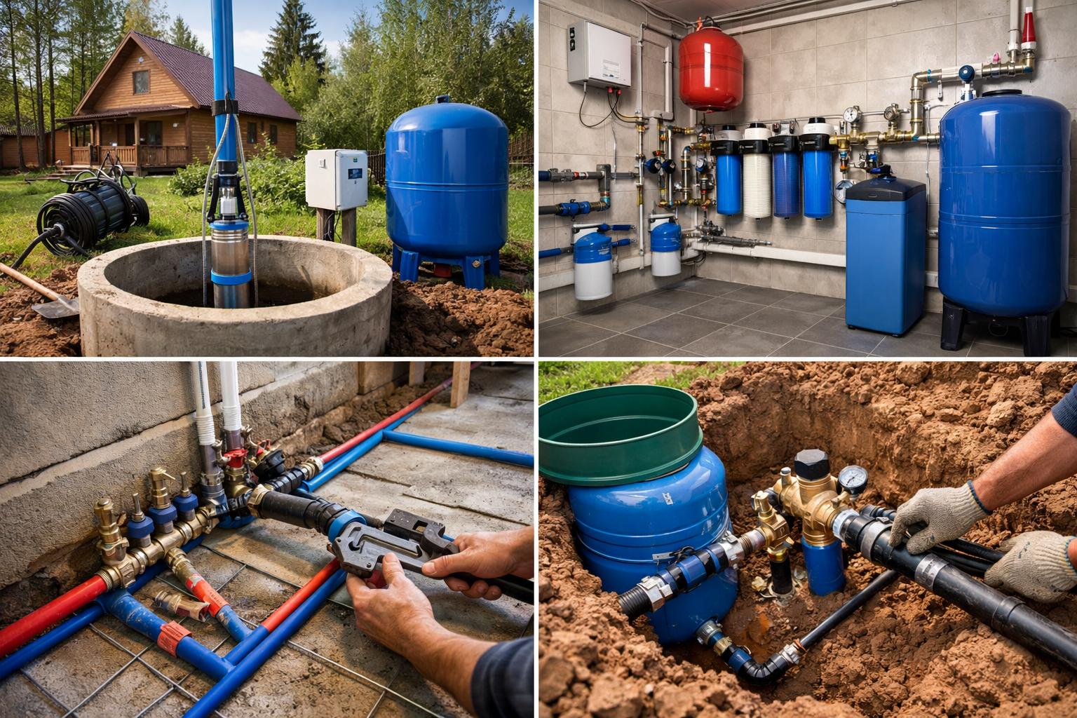 Все виды монтажа водоснабжения в Звенигороде от Все виды монтажа водоснабжения в Звенигороде от