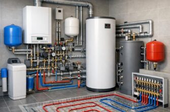 Современное водоснабжение и отопление частного дома в Звенигороде