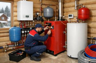 Услуги по отоплению дома в Звенигороде