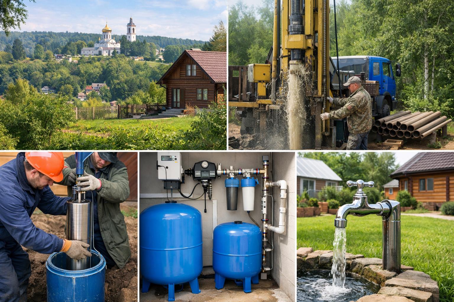 Почему автономное водоснабжение в Звенигороде — выгодное и надёжное решение для вашего участка