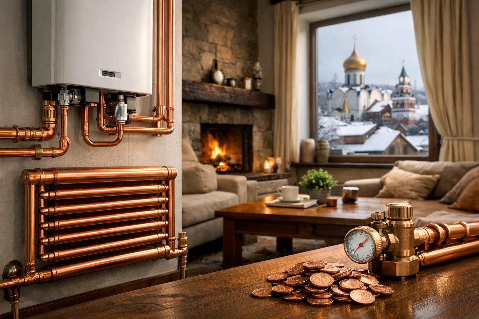 Медное отопление в Звенигороде — тепло, надежность, экономия с первого дня
