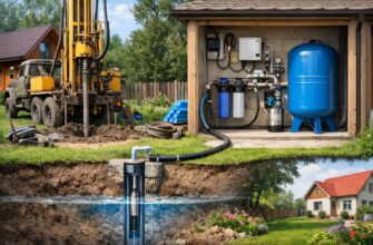 Водоснабжение из скважины в Звенигороде