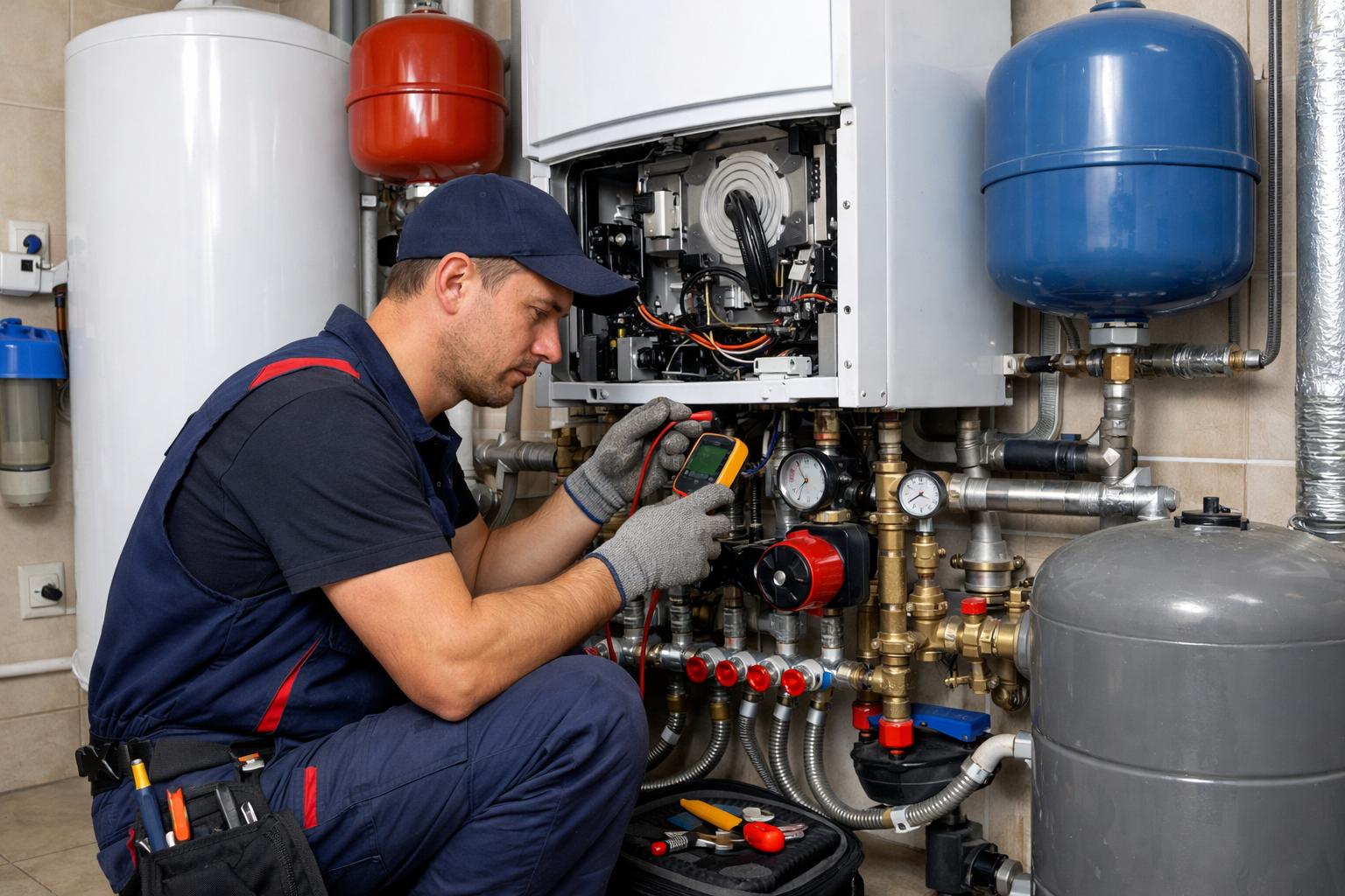 Профессиональный ремонт котельной в Звенигороде — «Звенигород - системы отопления водоснабжения» 8 495 744 67 74