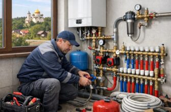 Отопление частного загородного дома в Звенигороде