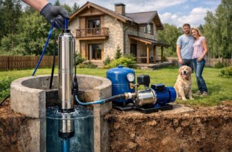 Водоснабжение частного дома в Звенигороде