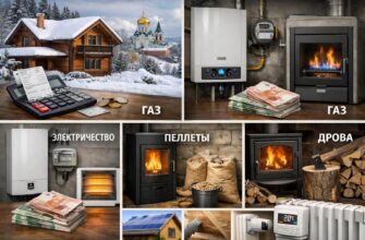 Стоимость отопления дома в Звенигороде