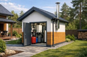 Отдельная котельная для частного дома в Звенигороде