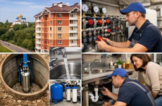 Водоснабжение жилого дома в Звенигороде