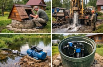 Водоснабжение участка в Звенигороде