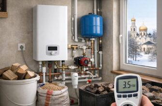 Отопление электрическим котлом в Звенигороде