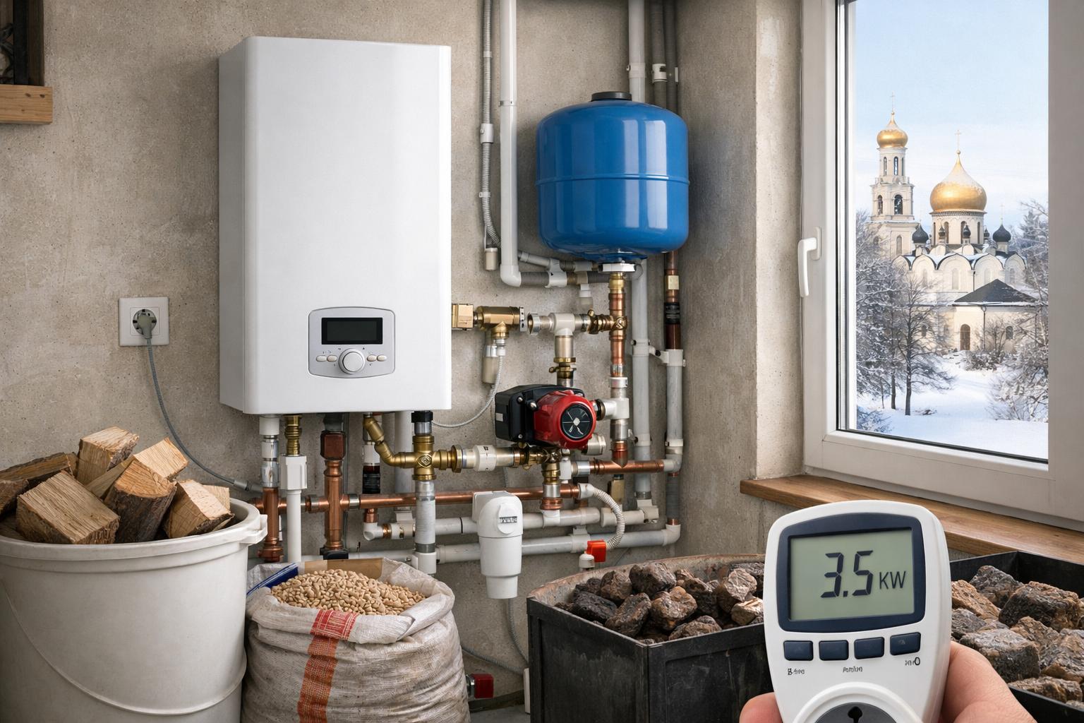 Почему электрический котёл — лучшее решение для частного дома в Звенигороде