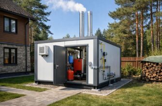 Модульная котельная для частного дома в Звенигороде