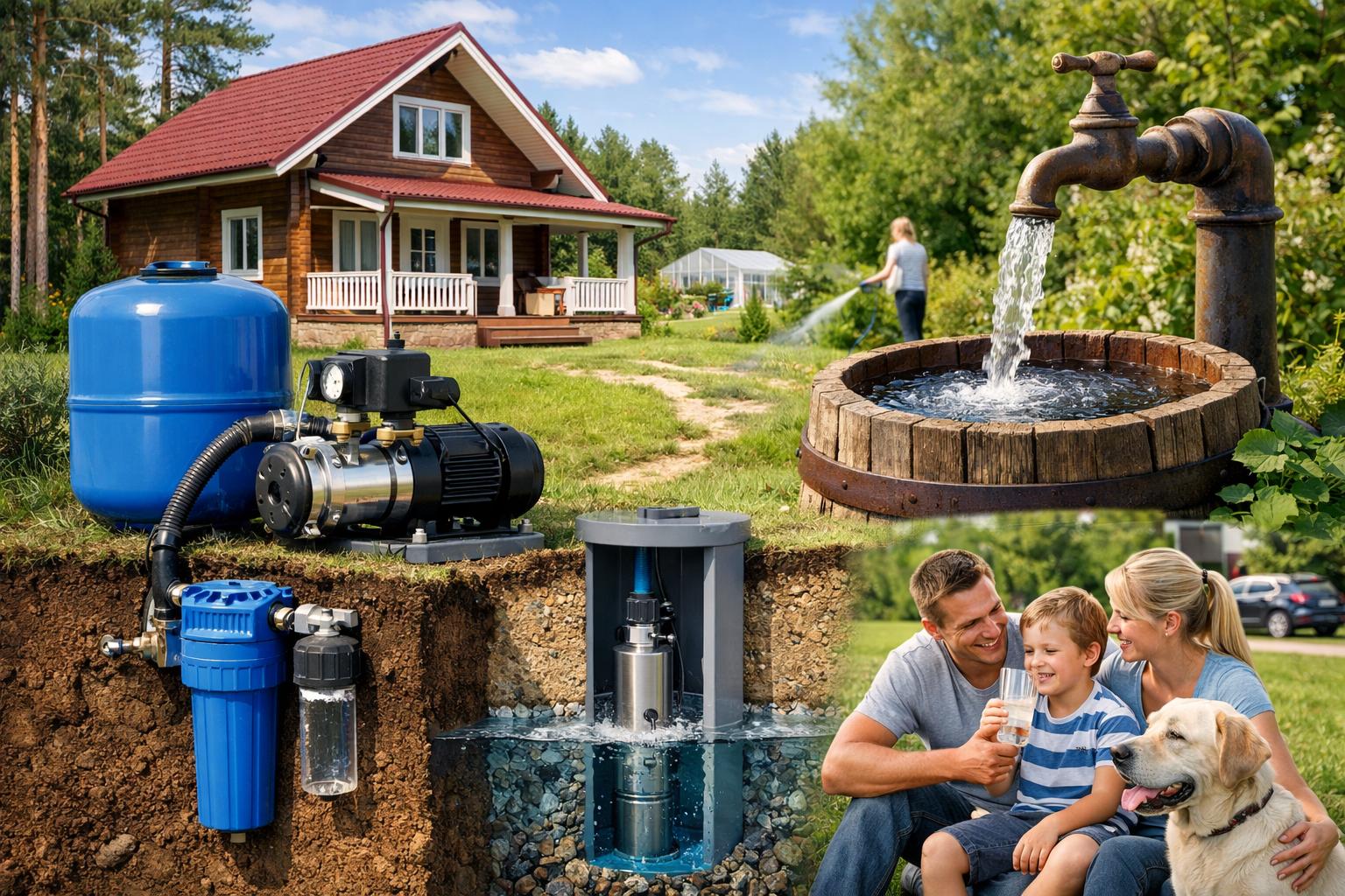 Почему частное водоснабжение — разумный выбор для загородного дома в Звенигороде