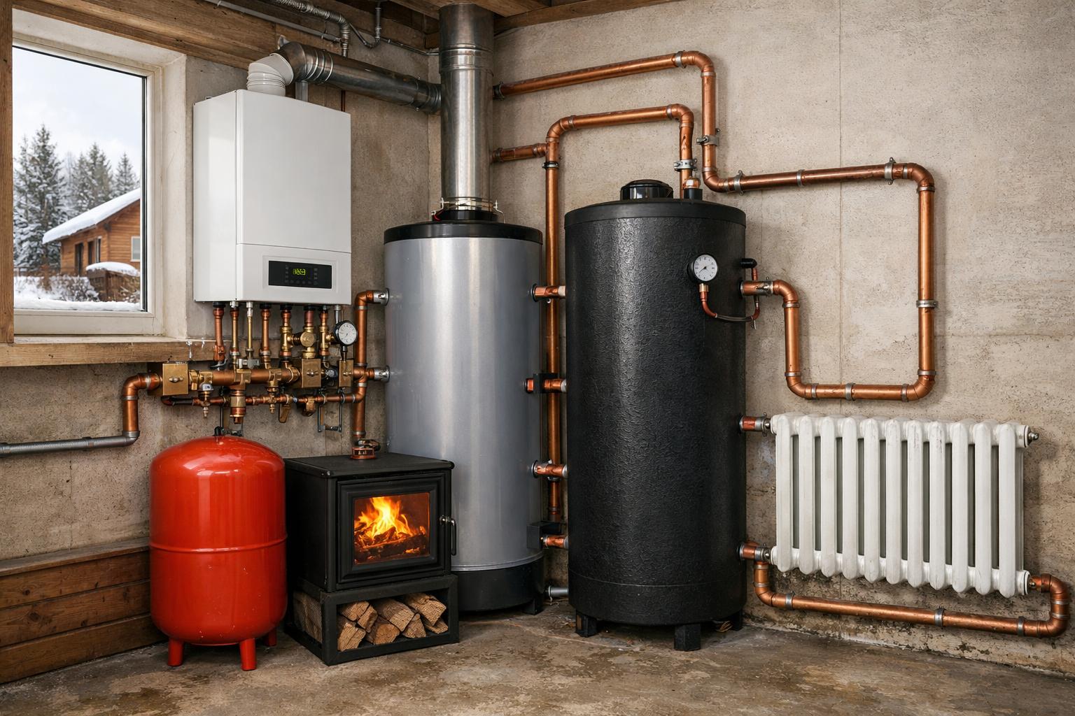 Гравитационное отопление в Звенигороде — надежное тепло без насоса от «Звенигород — системы отопления водоснабжения»