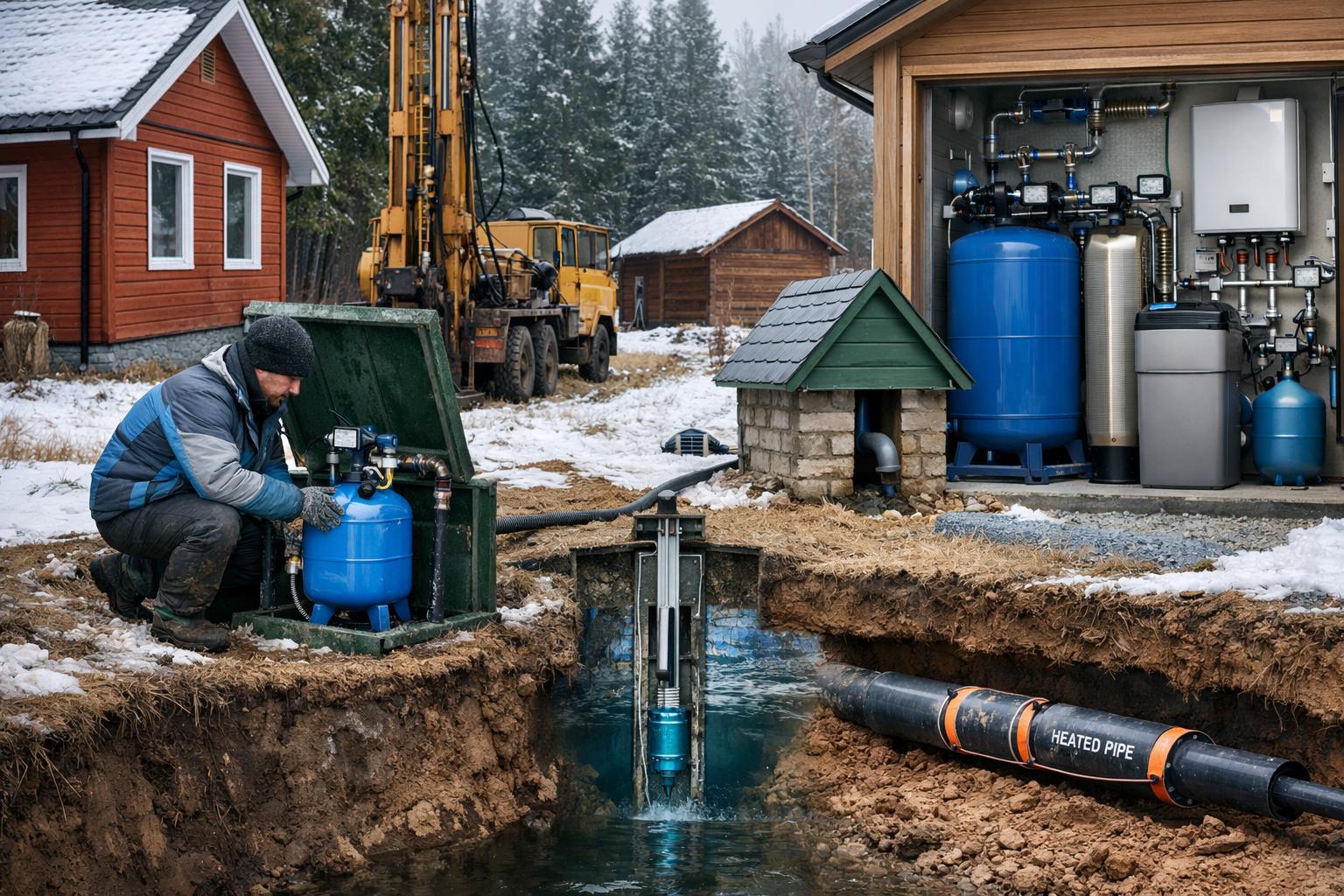 Как обеспечить круглогодичное водоснабжение в Звенигороде — комплексный подход от наших специалистов