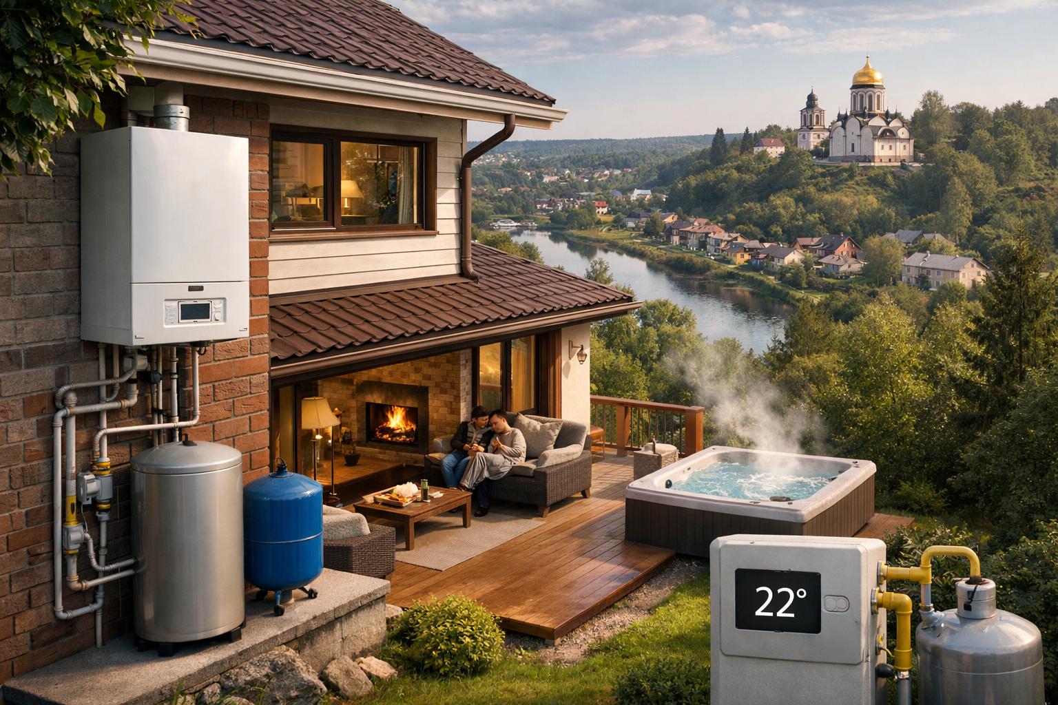 Комфорт и экономия для вашего дома — почему выбрать частное газовое отопление в Звенигороде Комфорт и экономия для вашего дома — почему выбрать частное газовое отопление в Звенигороде