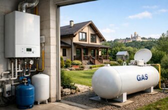 Автономное газовое отопление в Звенигороде