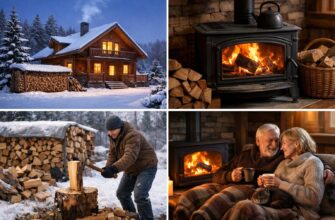 Частное дровяное отопление в Звенигороде