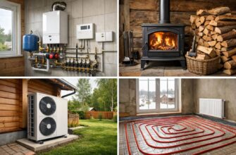 Какое отопление выбрать в Звенигороде