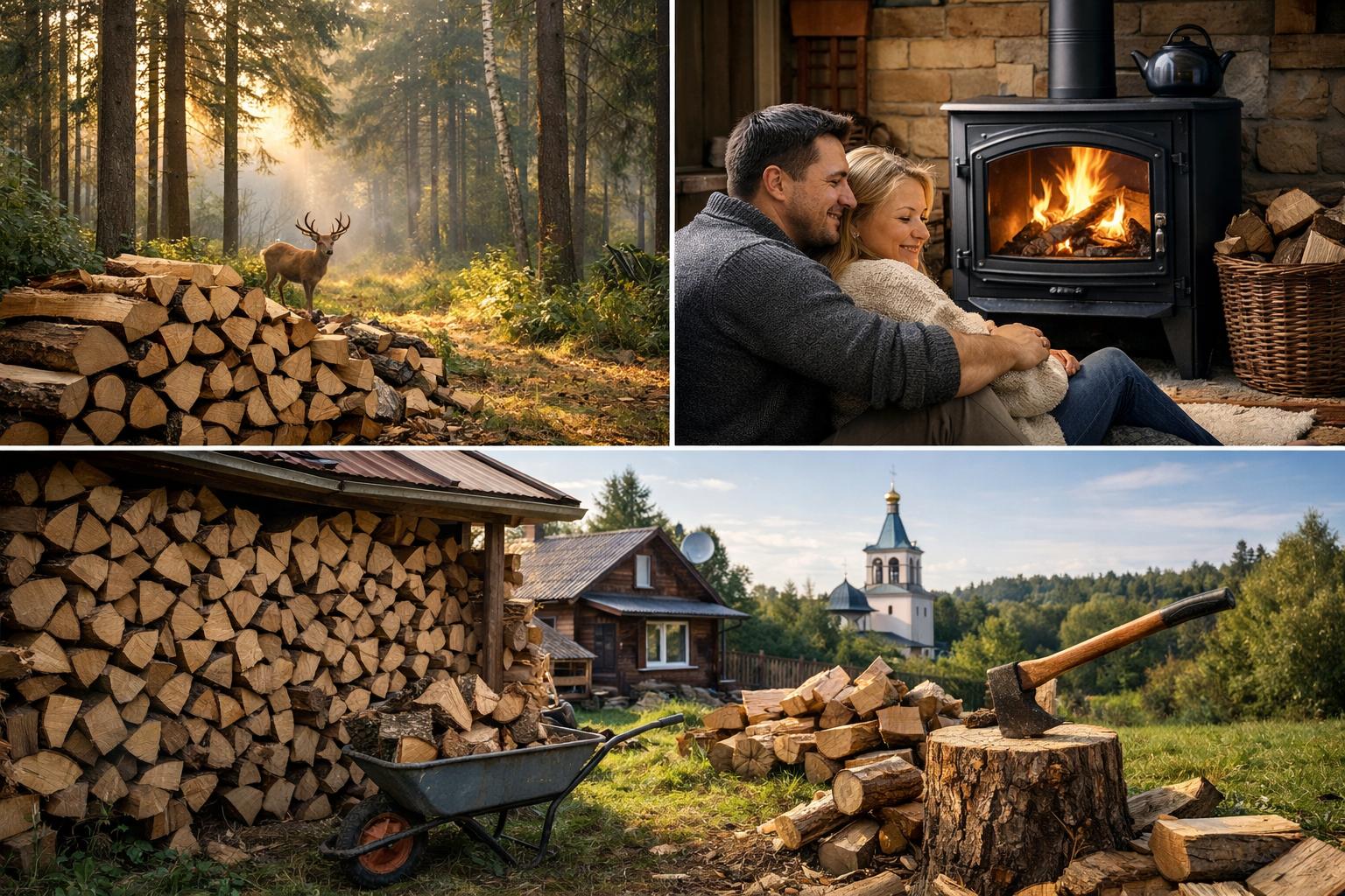 Почему дровяное отопление в Звенигороде — экологично, экономично и надёжно Почему дровяное отопление в Звенигороде — экологично, экономично и надёжно