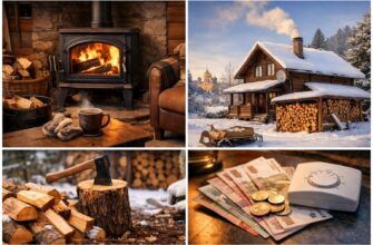 Дровяное отопление в Звенигороде