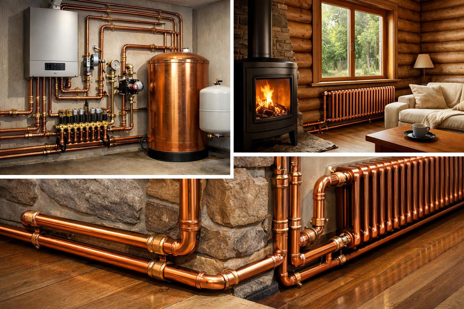 Преимущества медного отопления для частного дома в Звенигороде — надежность, экономия, стиль