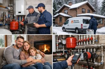 Установка отопления частного дома в Звенигороде: монтаж под ключ