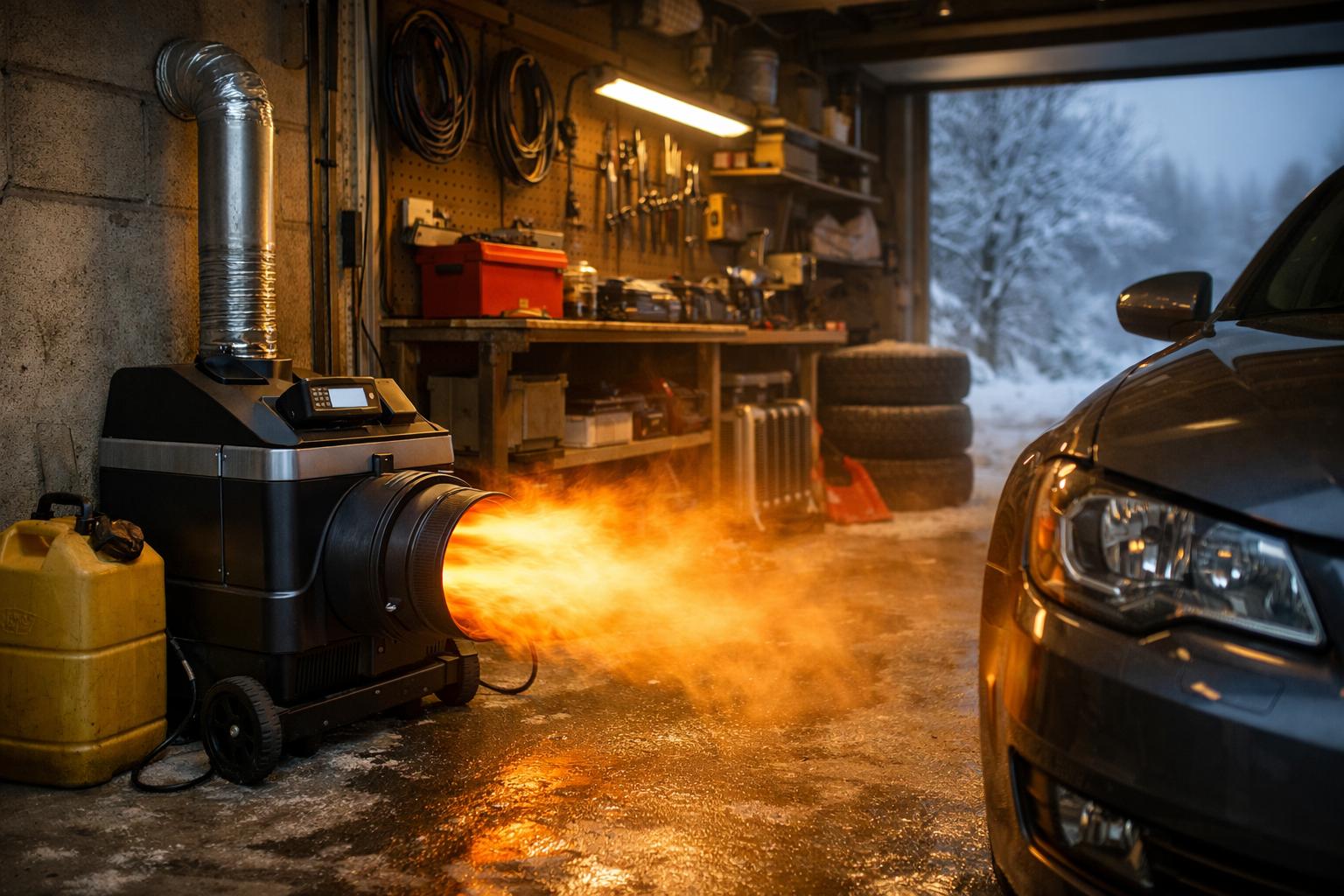 Преимущества дизельного отопления гаража в Звенигороде — быстрое тепло в любых погодных условиях Преимущества дизельного отопления гаража в Звенигороде — быстрое тепло в любых погодных условиях