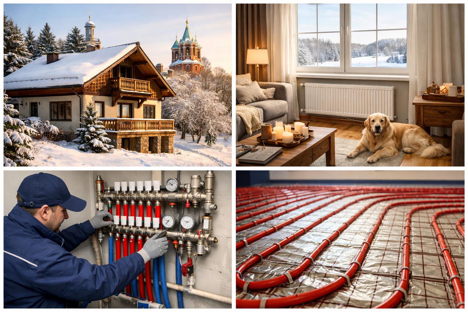 Почему водяное отопление — лучший выбор для вашего дома в Звенигороде