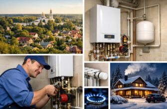 Автономное отопление в Звенигороде