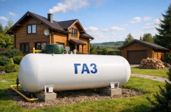 Газгольдер в Звенигороде: автономное отопление