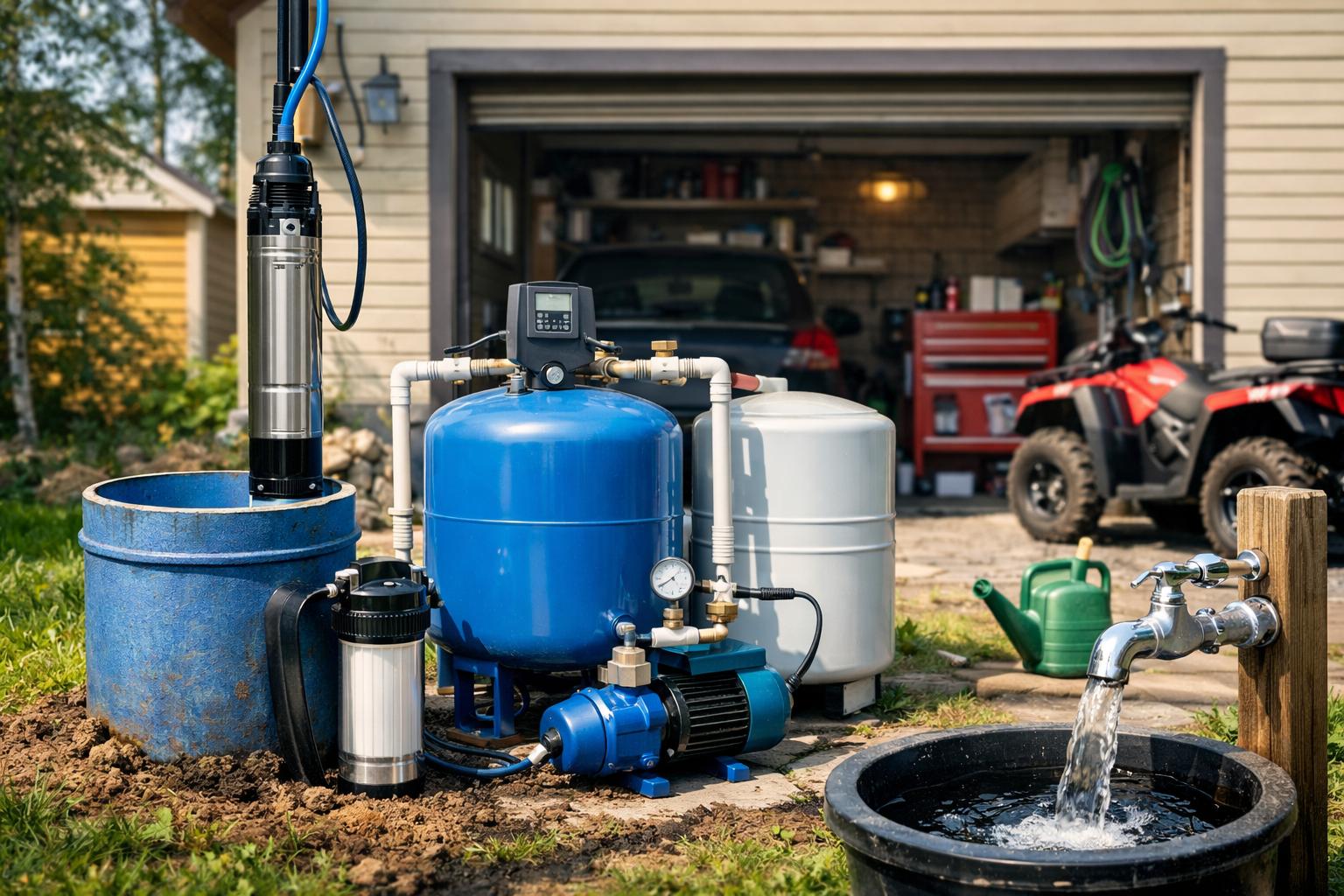 Почему автономное водоснабжение — лучший выбор для вашего гаража в Звенигороде Почему автономное водоснабжение — лучший выбор для вашего гаража в Звенигороде