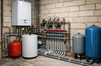 Монтаж отопления в частном доме в Звенигороде (Московская обл.)