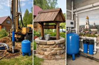 Как организовать автономное водоснабжение в частном доме в Звенигороде