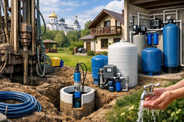 Звенигород: автономное водоснабжение под ключ