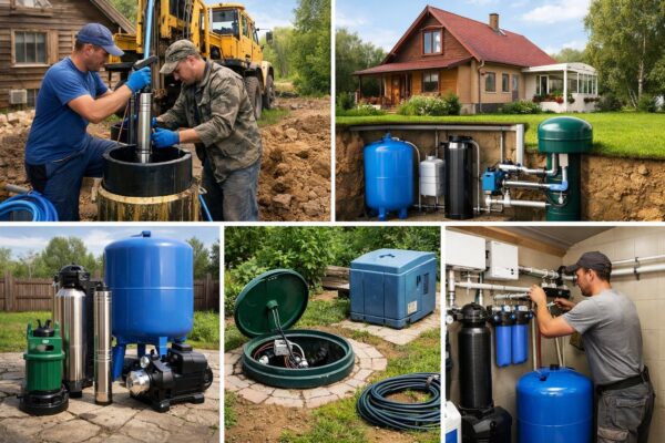 Звенигород: автономное водоснабжение — продажа оборудования и монтаж