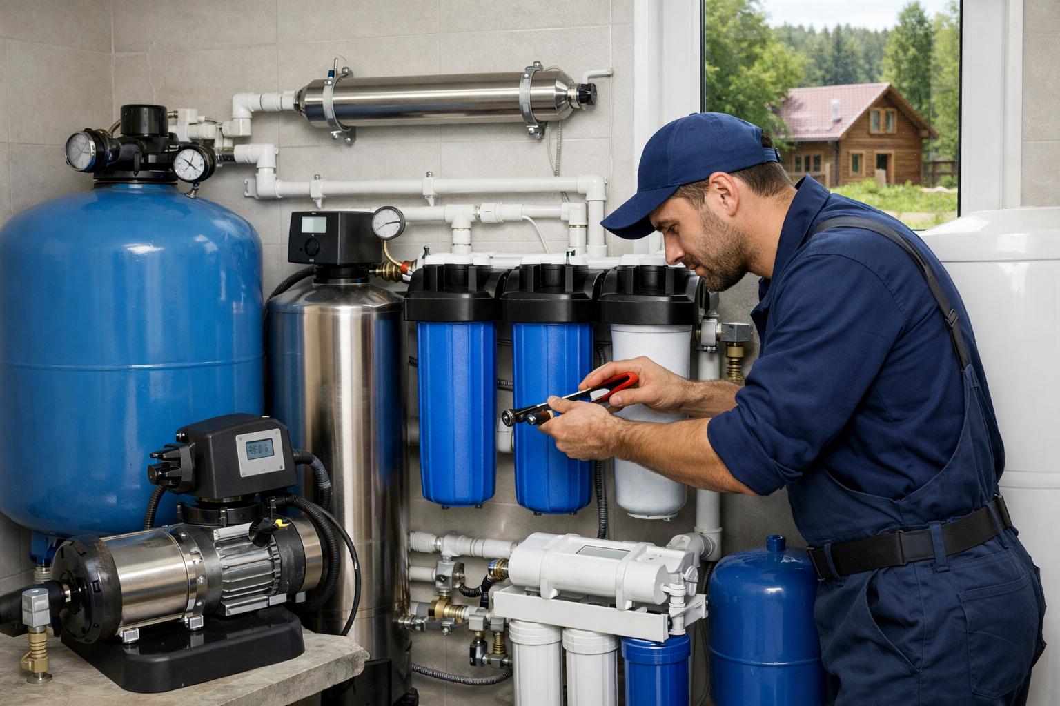 Комплексное автономное водоснабжение в Звенигороде — под ключ от