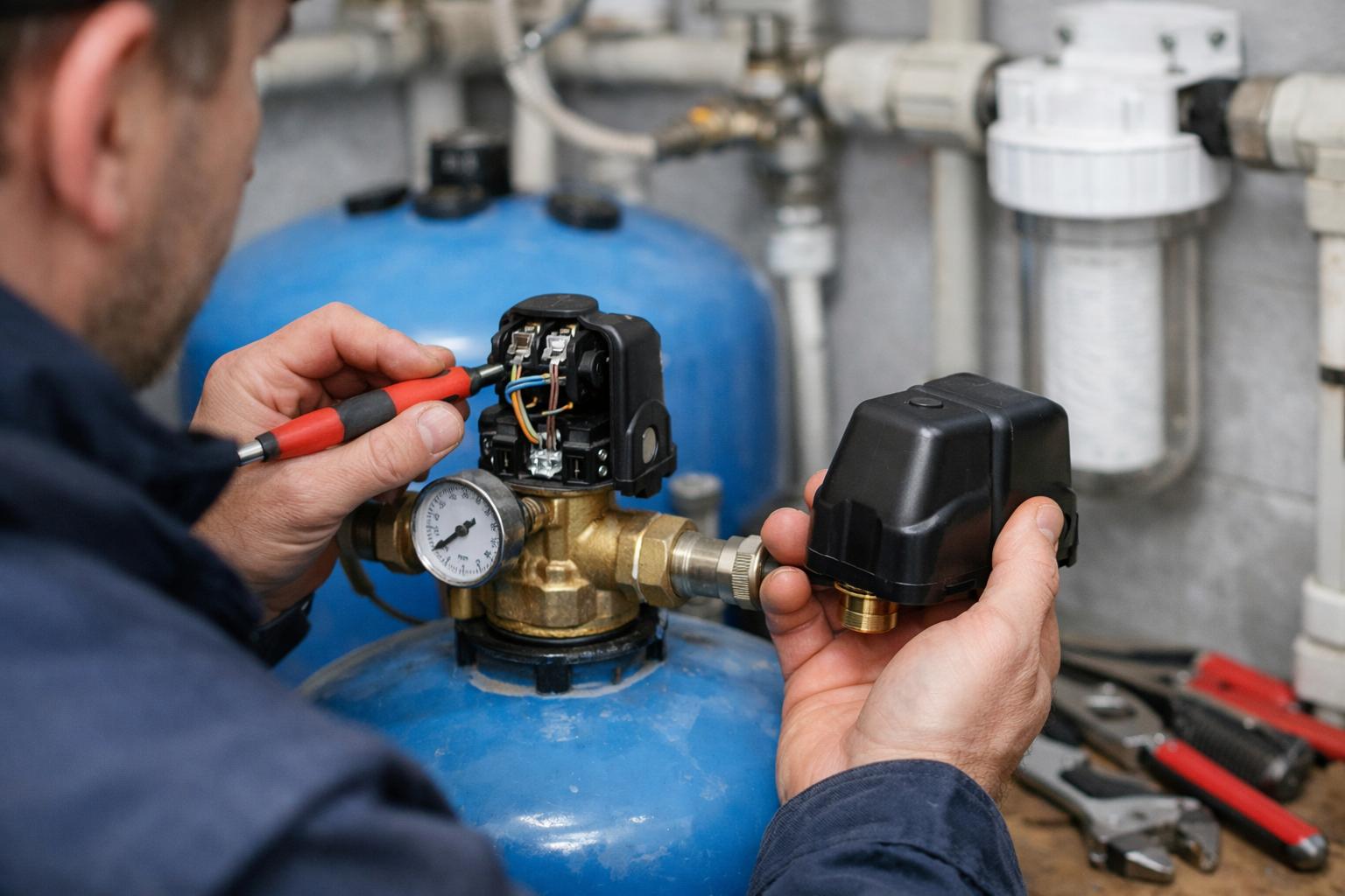 Профессиональная замена реле давления водоснабжения в Звенигороде — быстро и надёжно Профессиональная замена реле давления водоснабжения в Звенигороде — быстро и надёжно