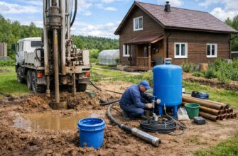 Установка автономного водоснабжения в Звенигороде