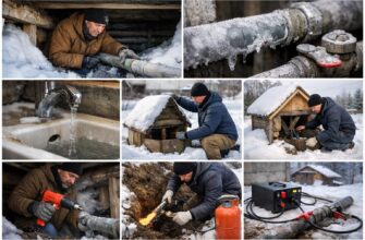 Звенигород: размораживание труб автономного водоснабжения