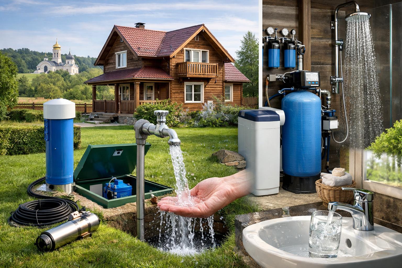 Комфорт и независимость: преимущества автономного водоснабжения для домов в Звенигороде