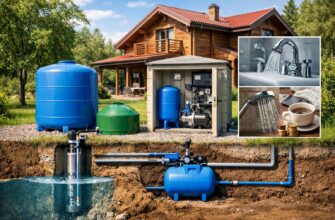 Автономное водоснабжение частного дома в Звенигороде